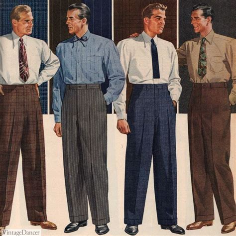 1940s slacks|1940s clothing for men.